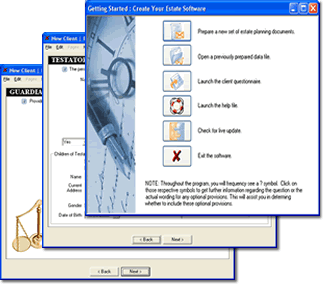 Last Will and Testament Software Screenshot